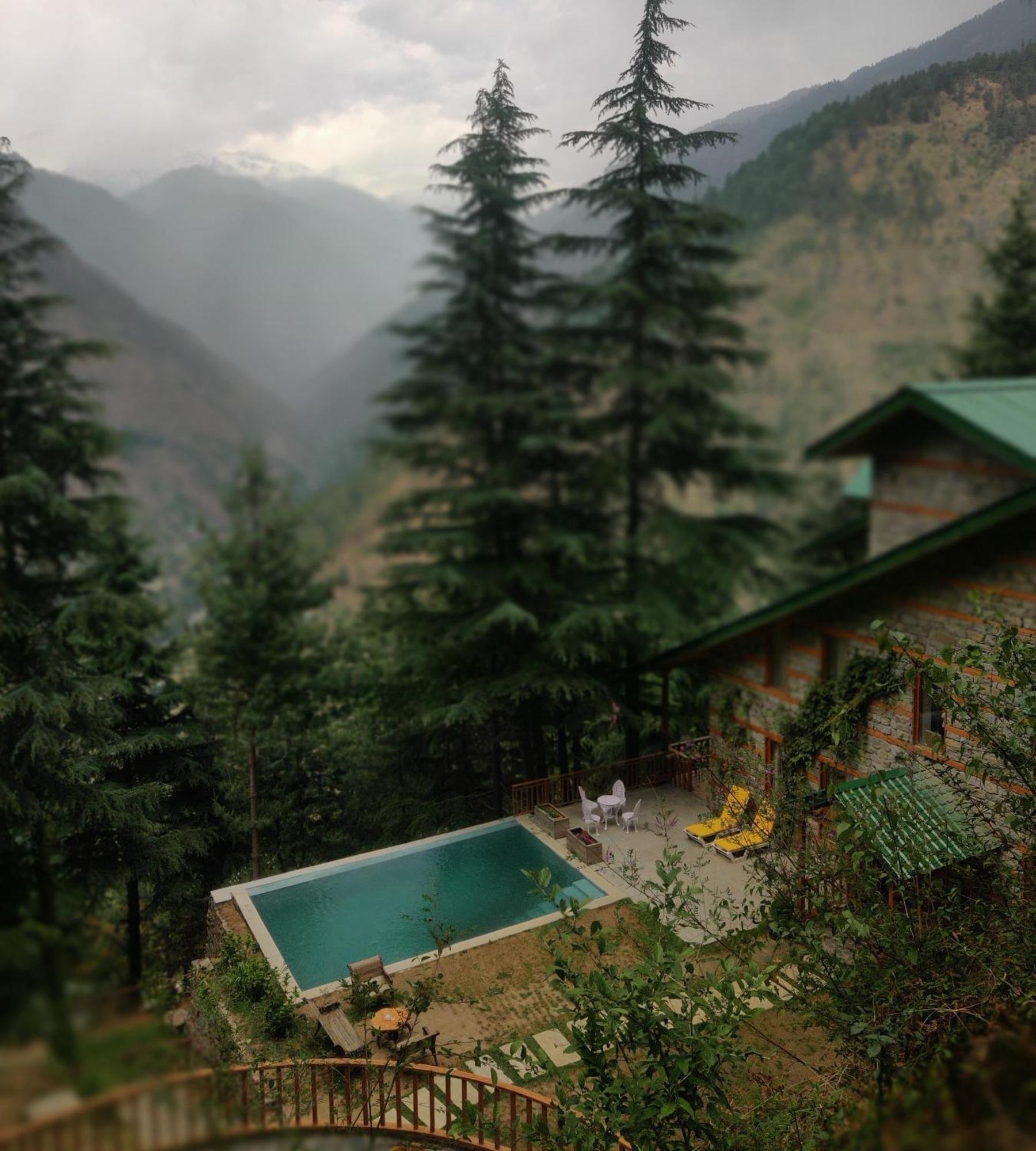 Gushaini Kudrat - A Boutique Homestay- Tirthan Valley מראה חיצוני תמונה