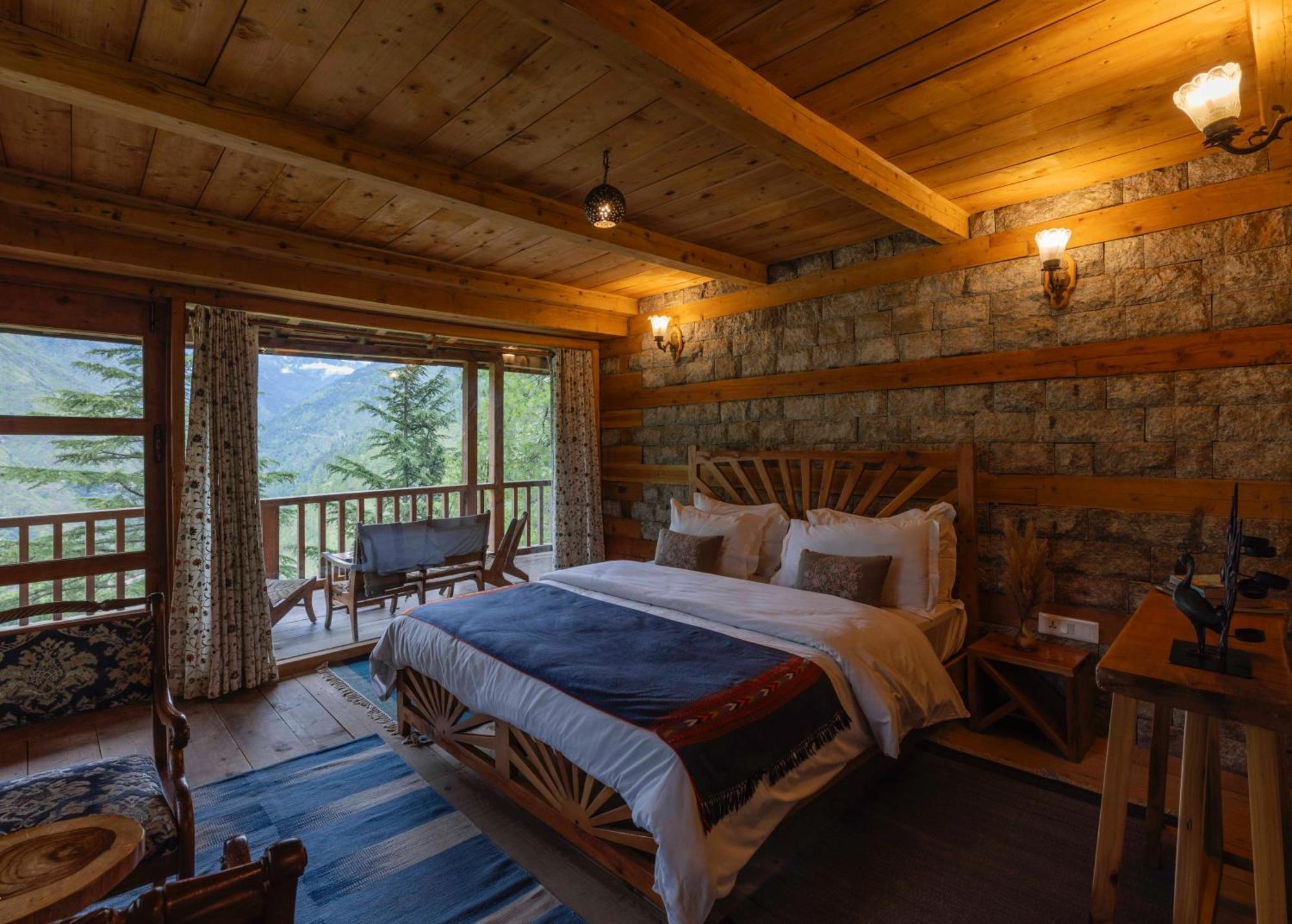 Gushaini Kudrat - A Boutique Homestay- Tirthan Valley מראה חיצוני תמונה